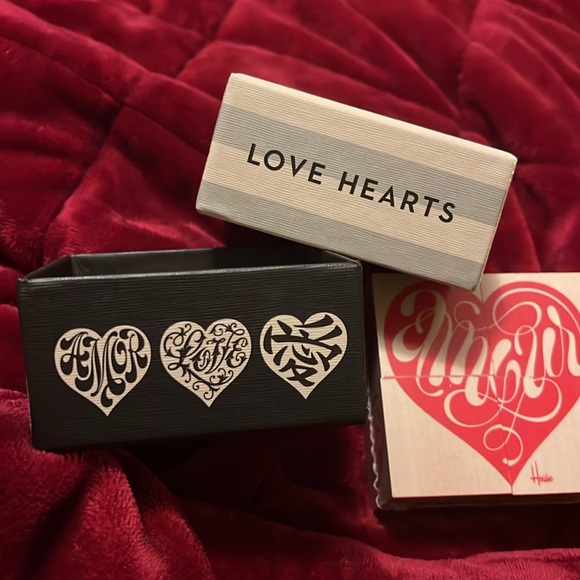 House Industries 4 blocks of heart (love) - Picture 9 of 14